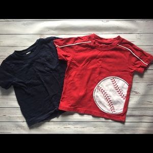 Gymboree set of 2 shirts size 2t